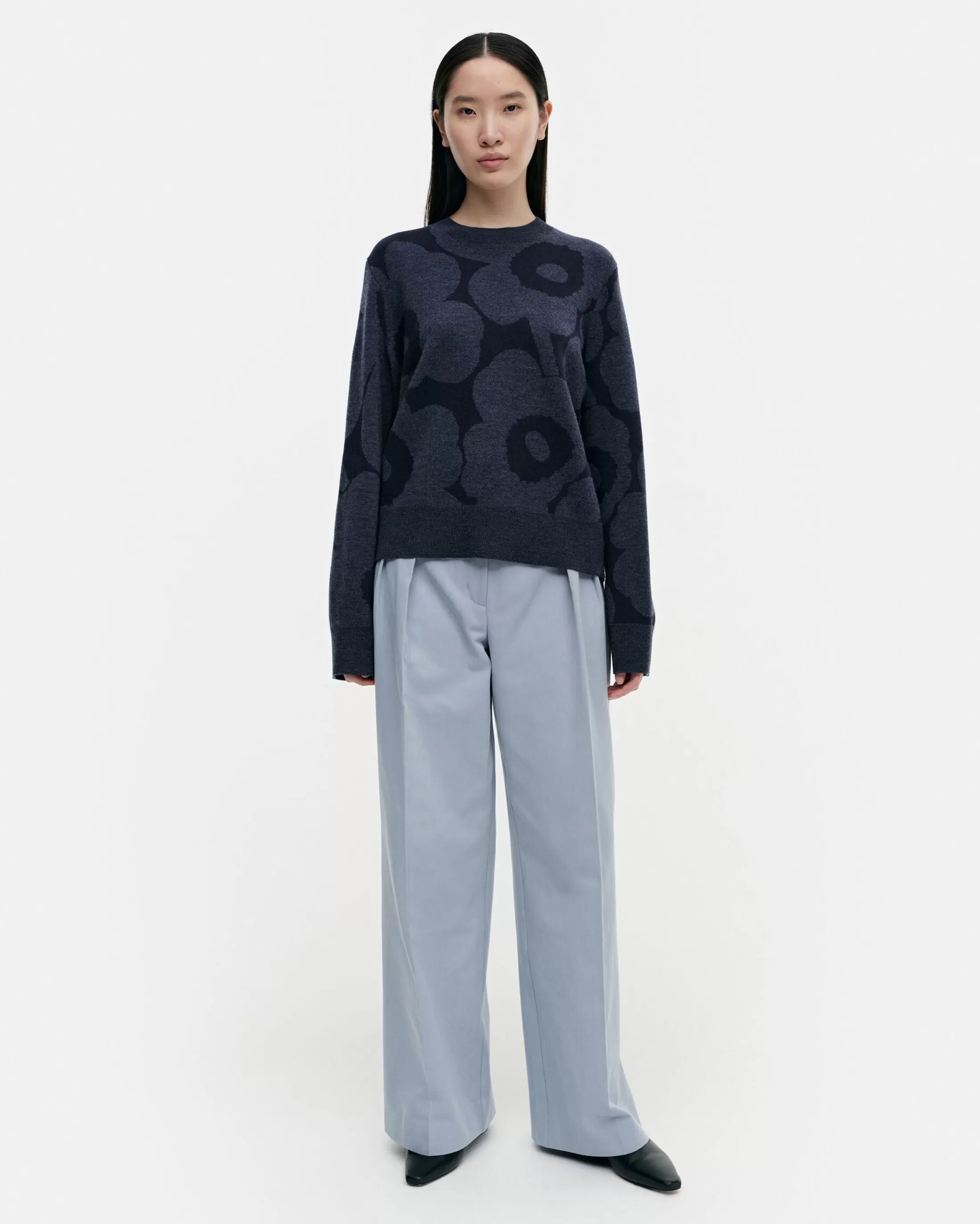 Marimekko Kalotti Unikko Villaneulepusero Best