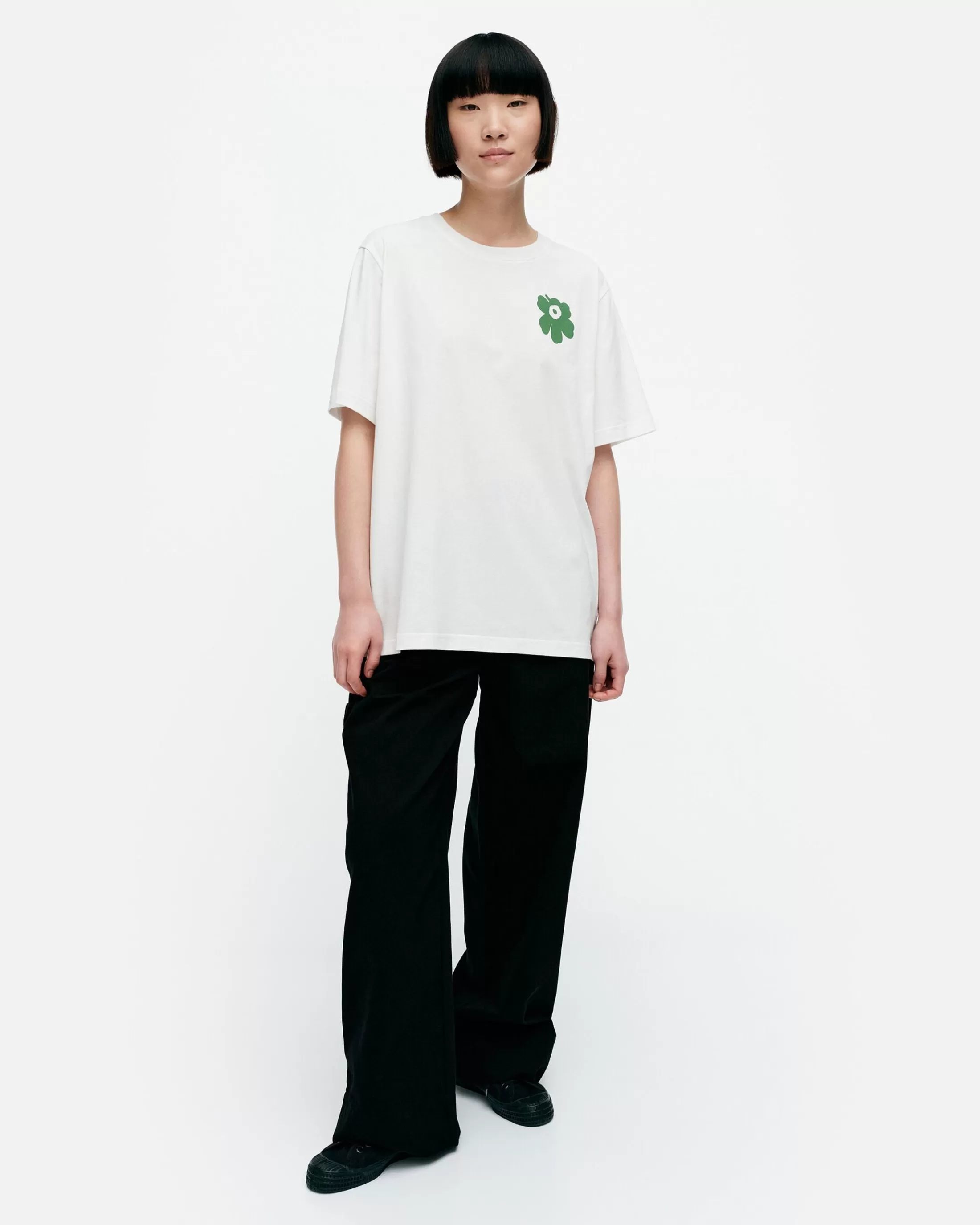 Marimekko Kioski Embla Unikko Placement T-Paita Cheap