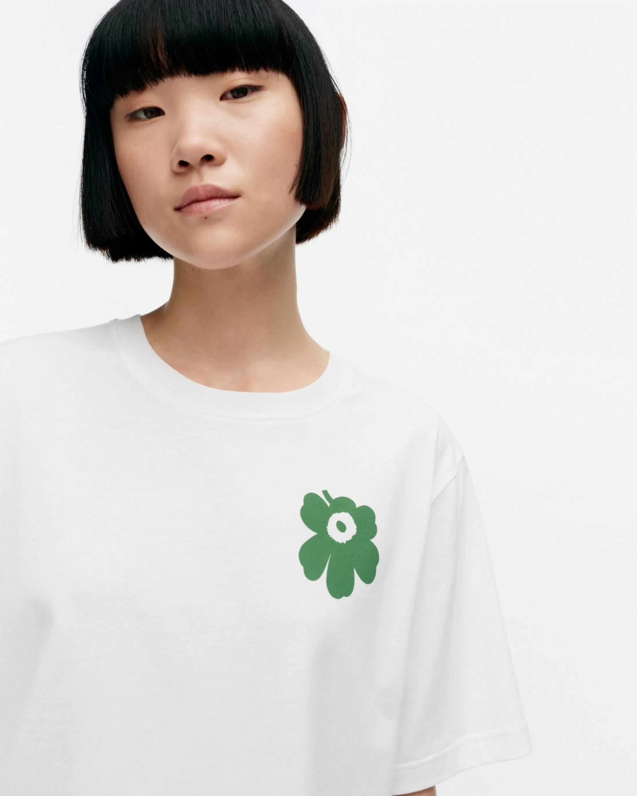 Marimekko Kioski Embla Unikko Placement T-Paita Cheap