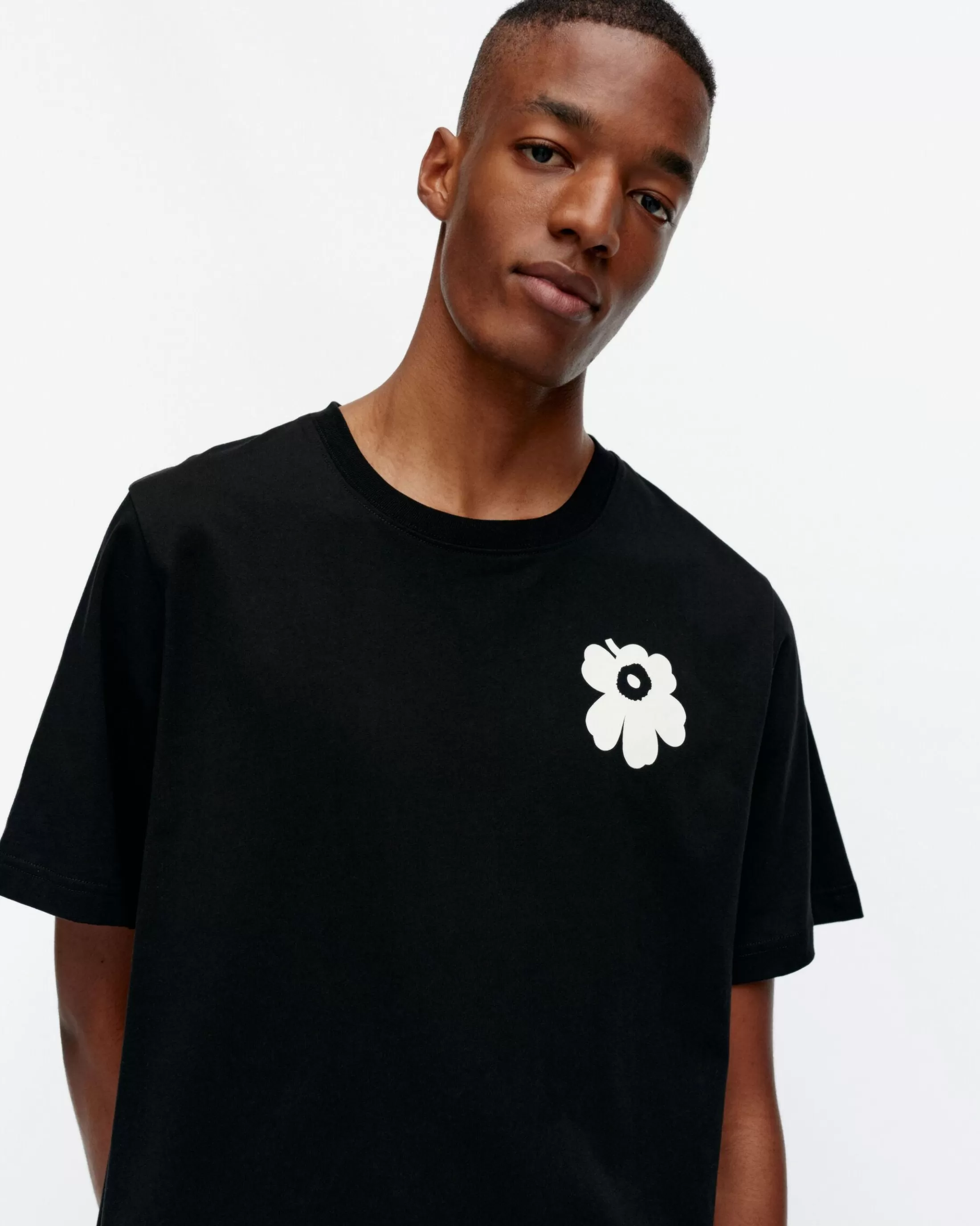 Marimekko Kioski Embla Unikko Placement T-Paita Clearance