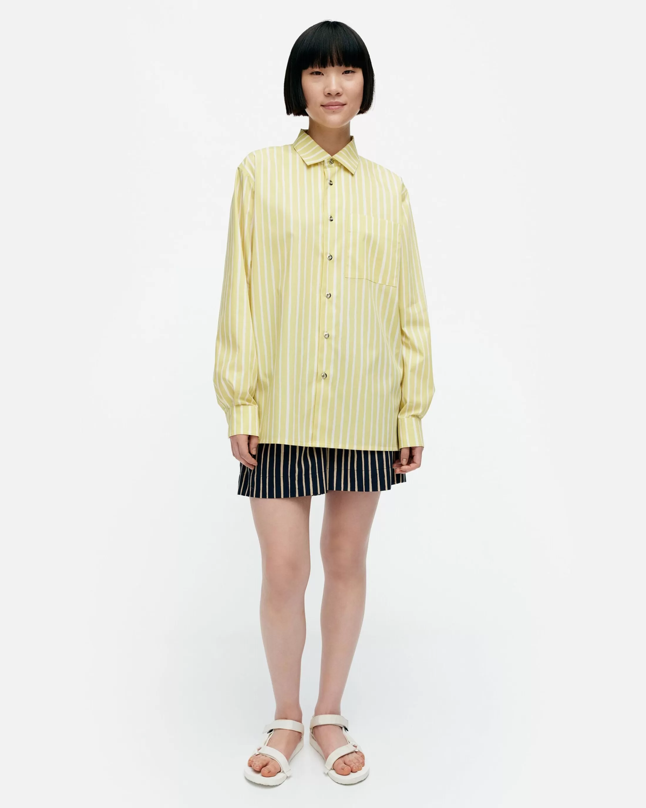 Marimekko Kioski Jokapoika Puuvillapaita Best Sale