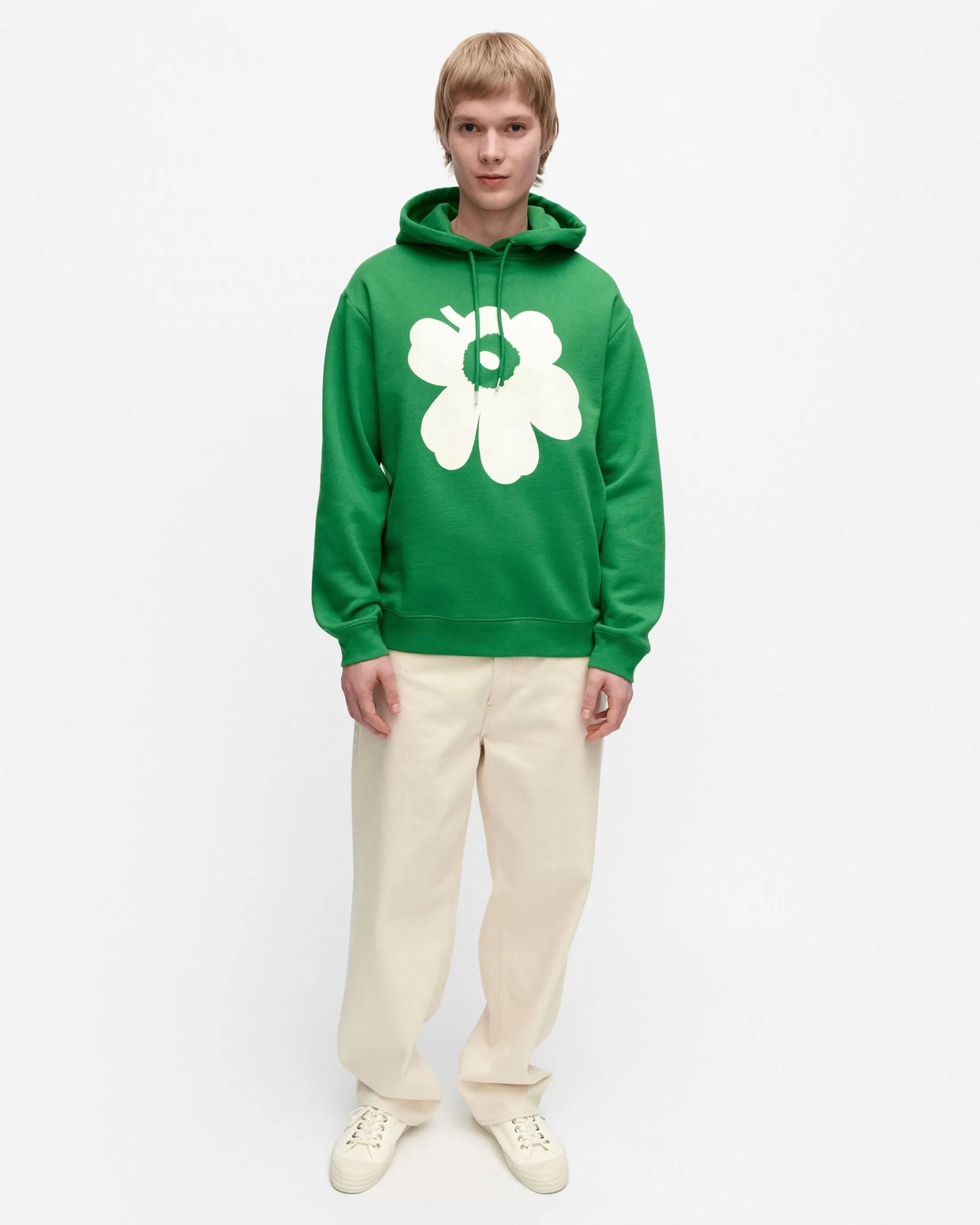 Marimekko Kioski Runoja Unikko Placement Huppari Flash Sale