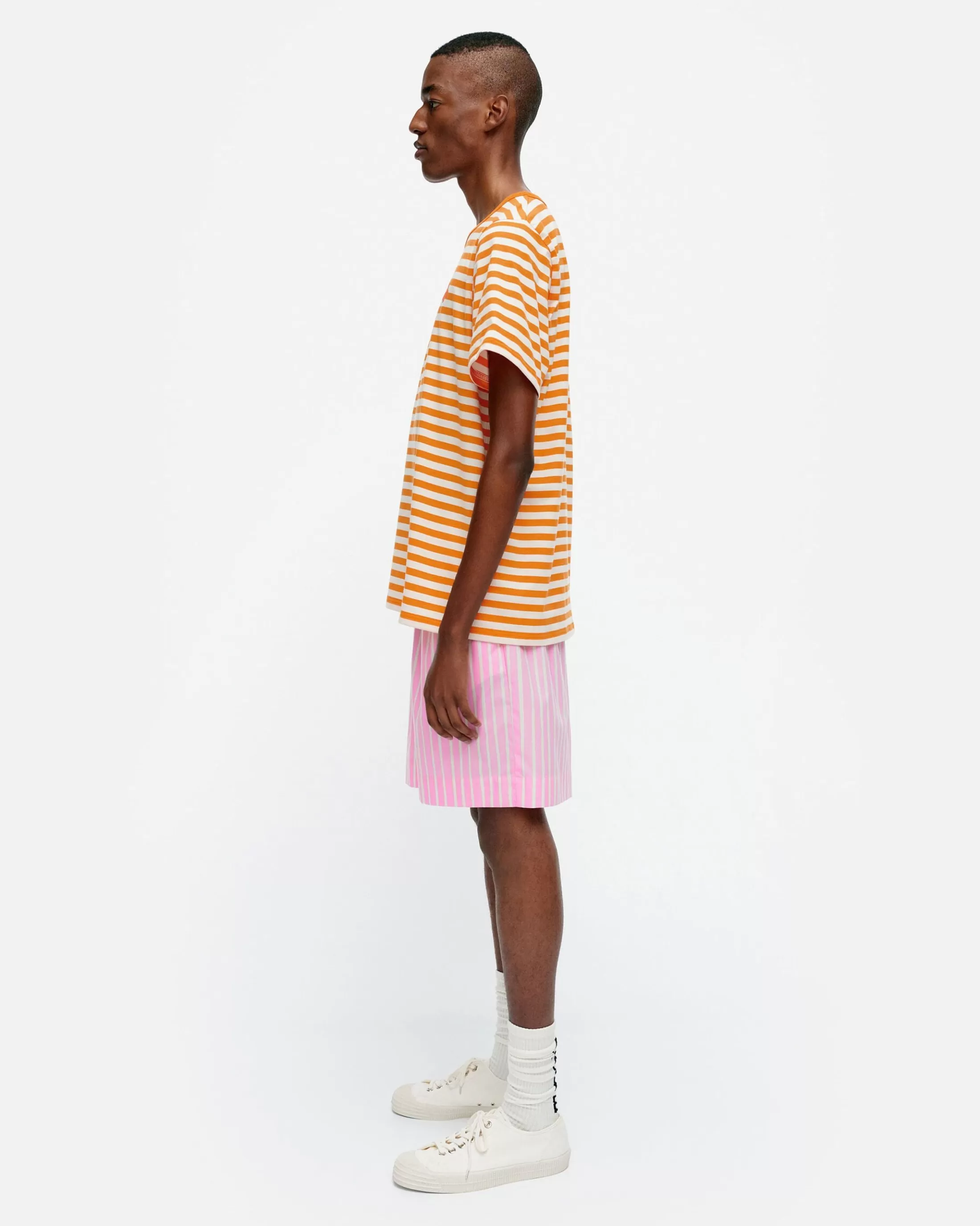 Marimekko Kioski Tasaraita Men Shortsleeve T-Paita Online