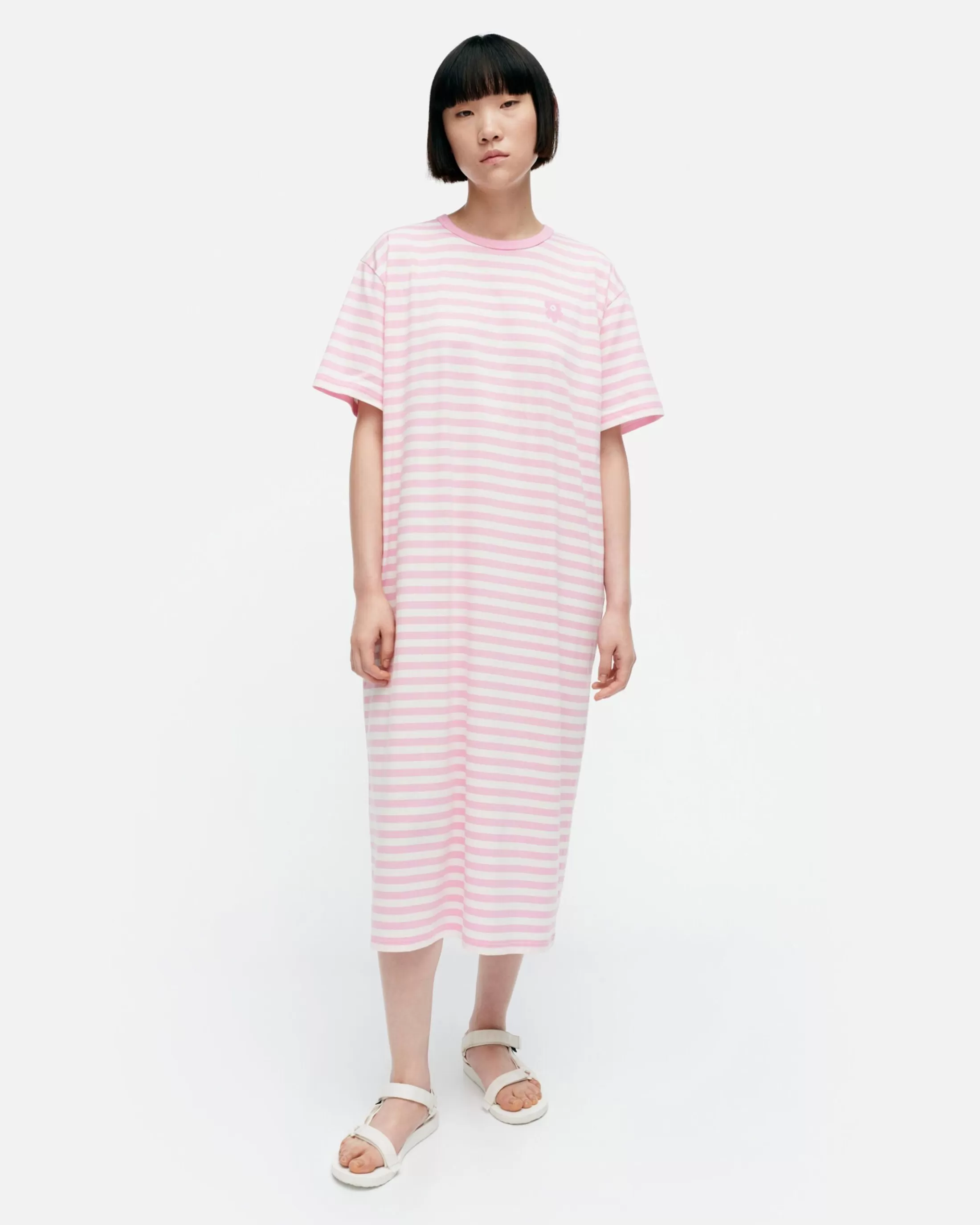 Marimekko Kioski Tasaraita Oversized Trikoomekko New