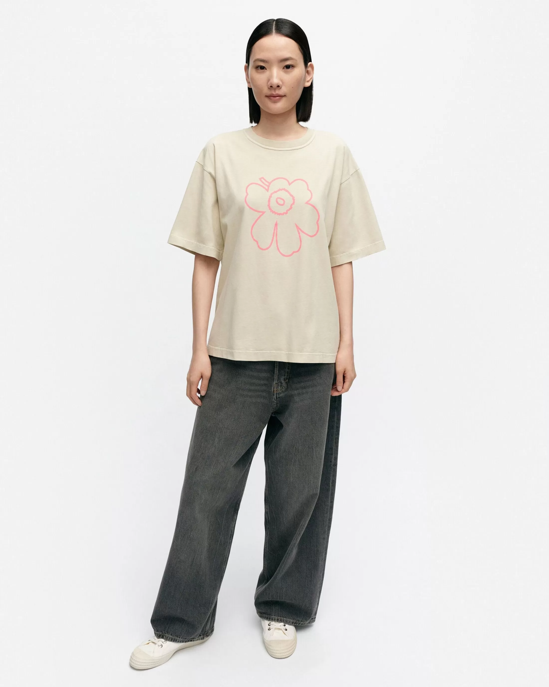 Marimekko Kioski Veig Piirto Unikko Placement T-Paita Store