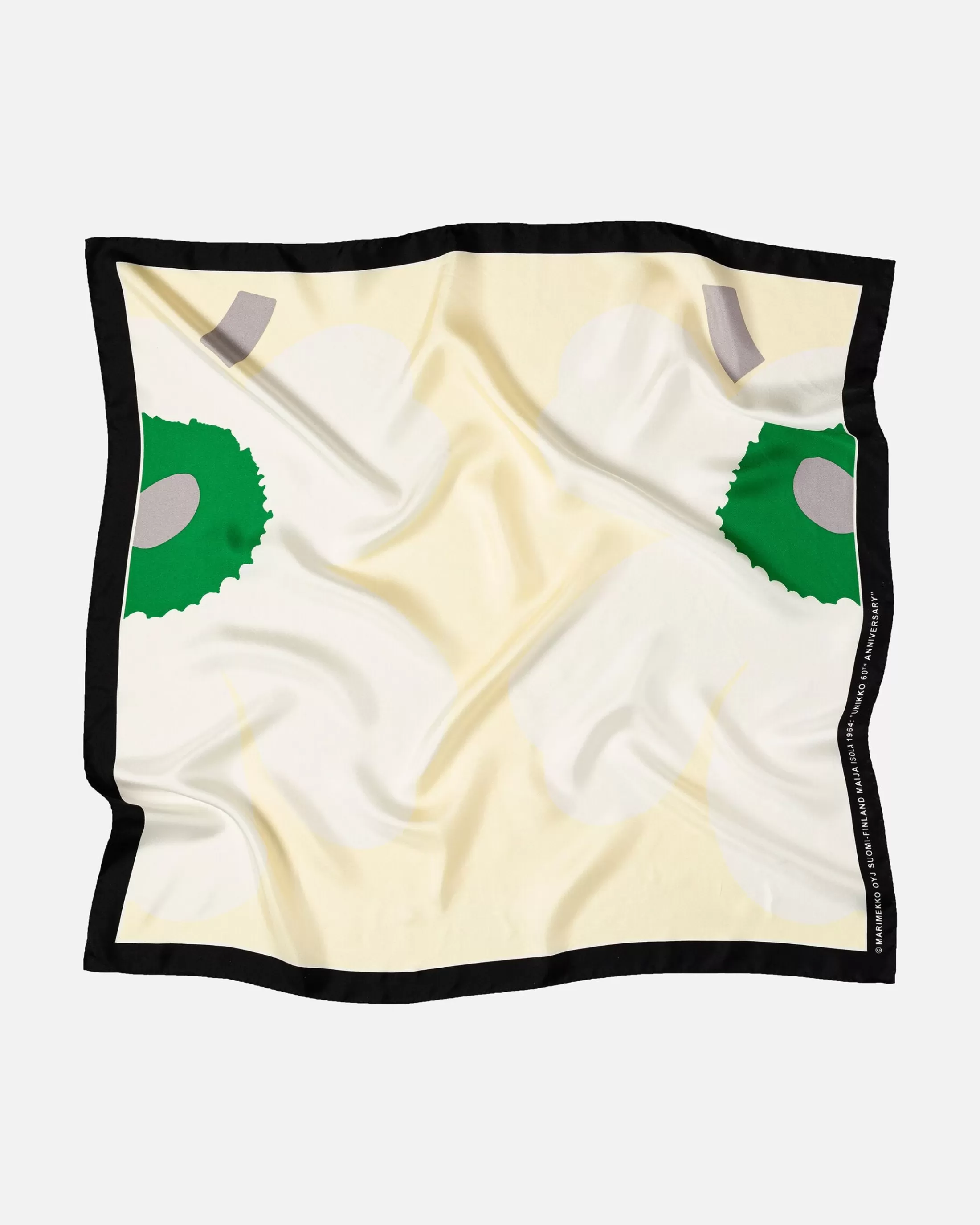 Marimekko Lauhtua Heijastus Unikko Silkkihuivi Best