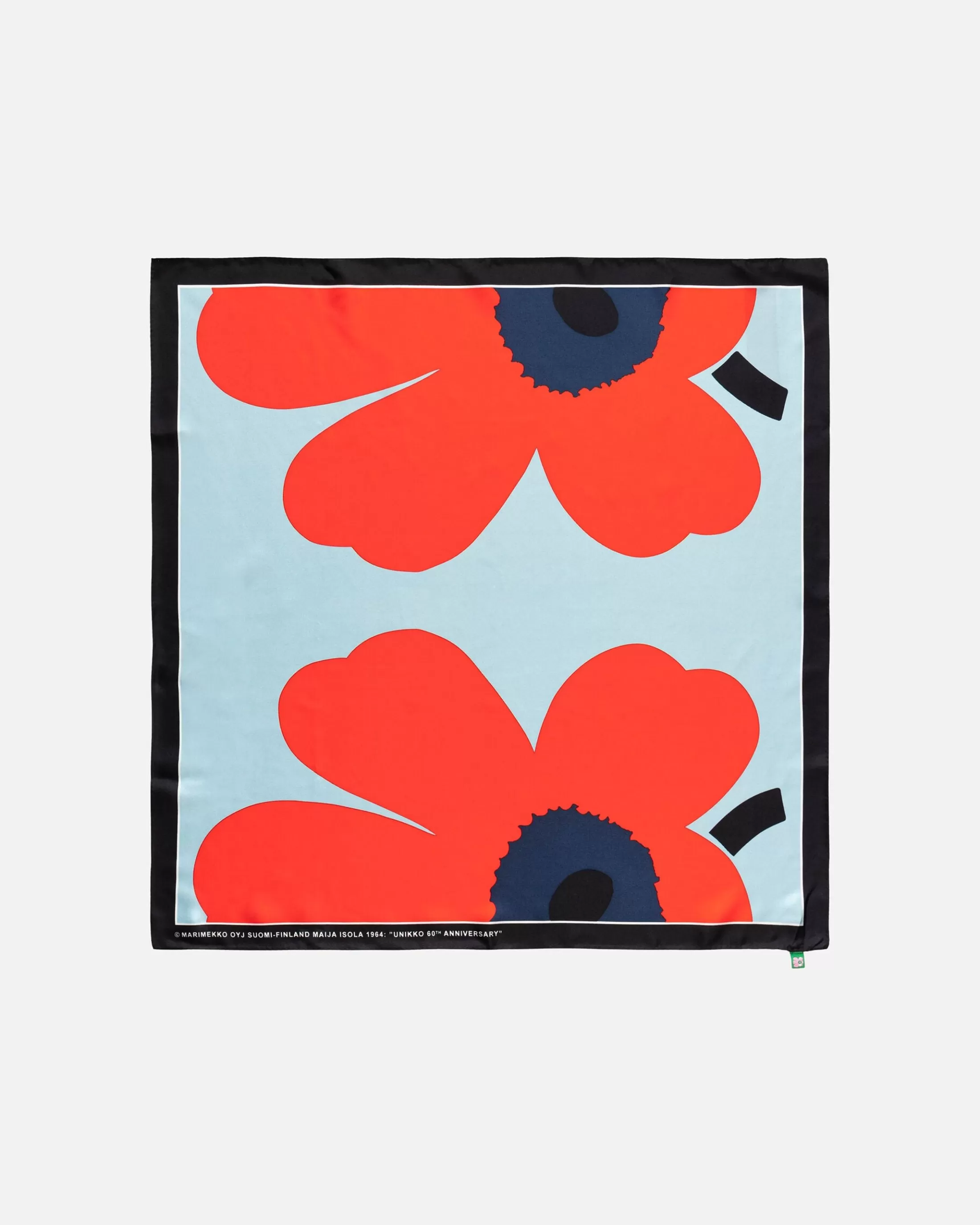 Marimekko Lauhtua Heijastus Unikko Silkkihuivi Clearance