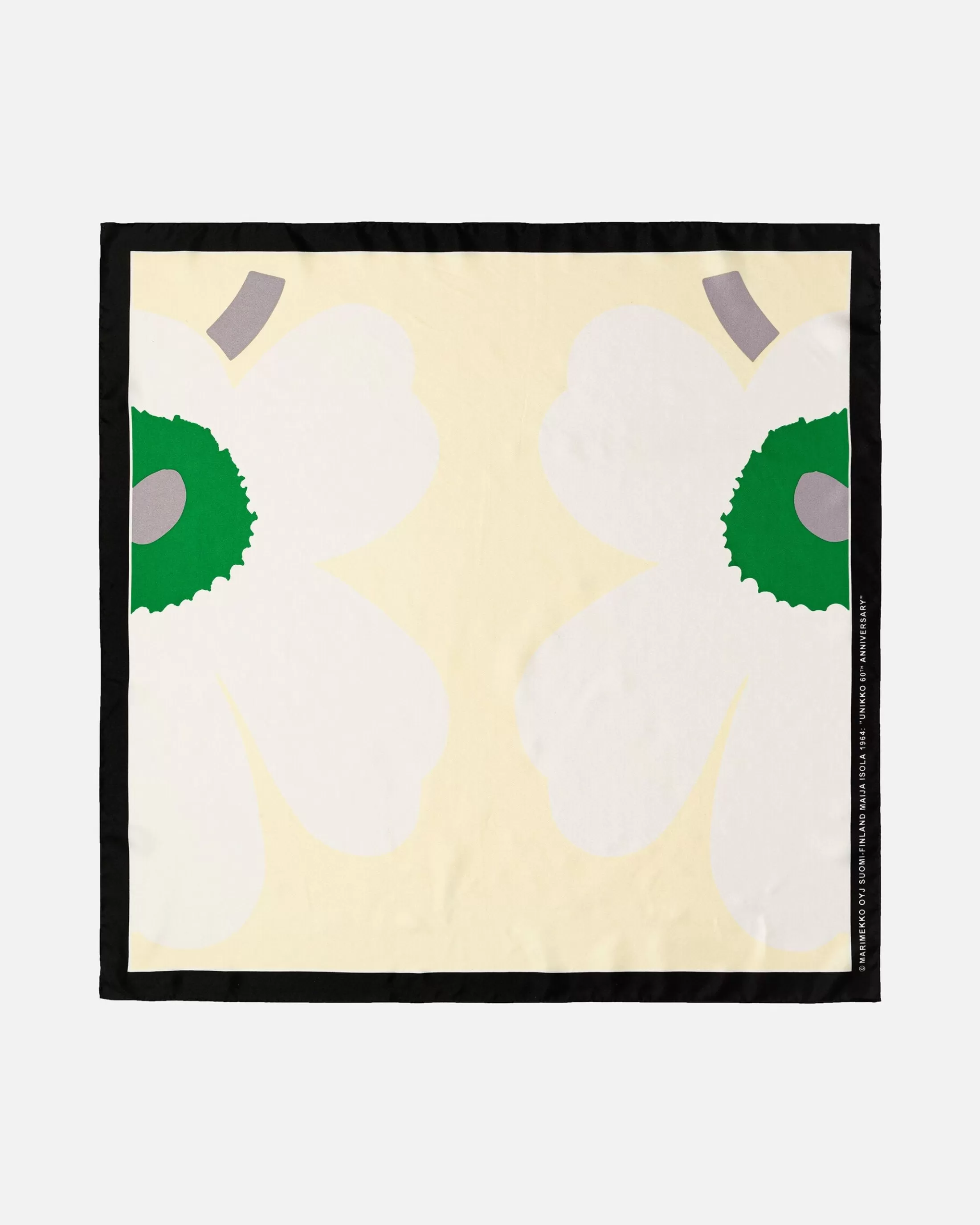 Marimekko Lauhtua Heijastus Unikko Silkkihuivi Best