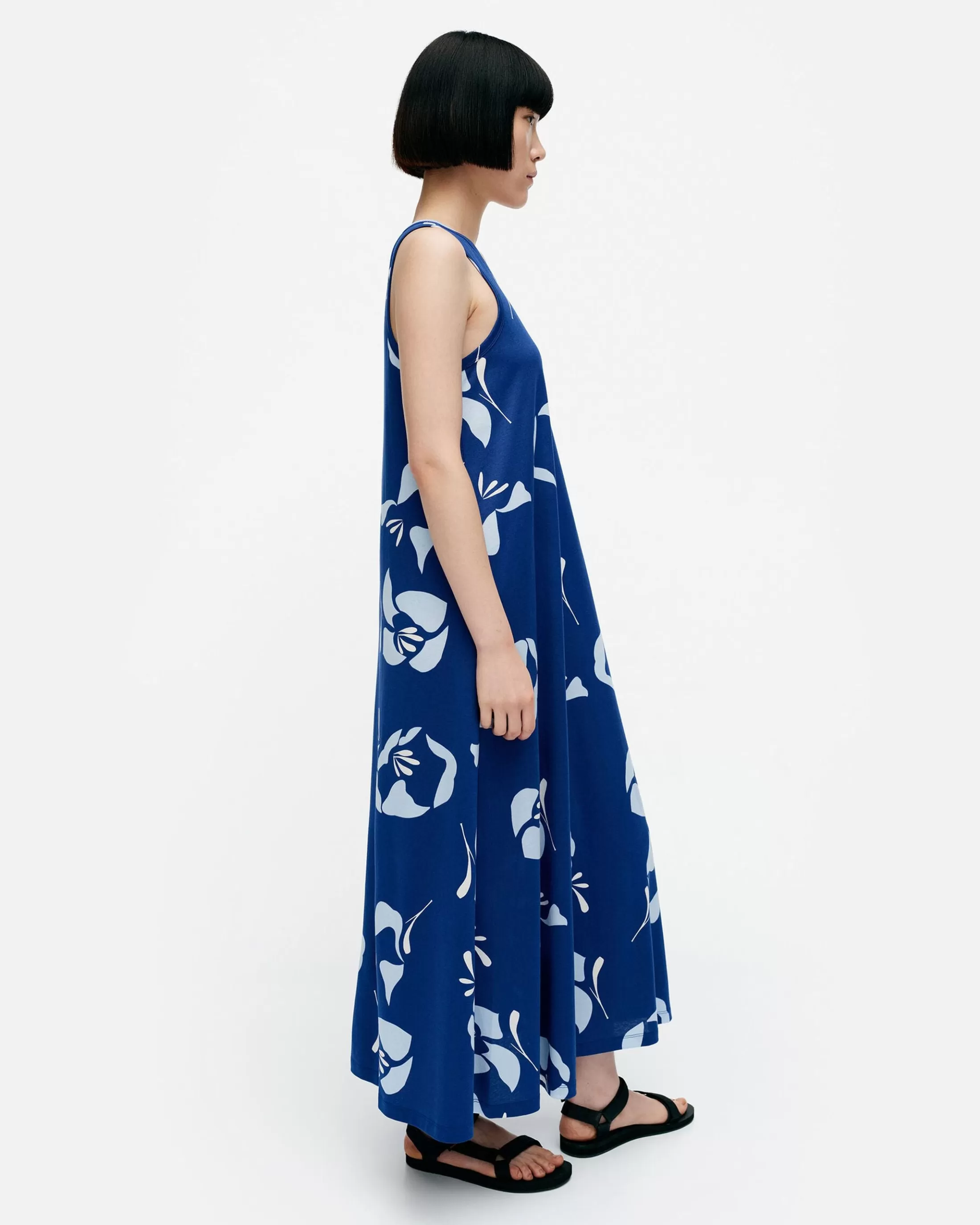 Marimekko Liplatus Helakka Trikoomekko New