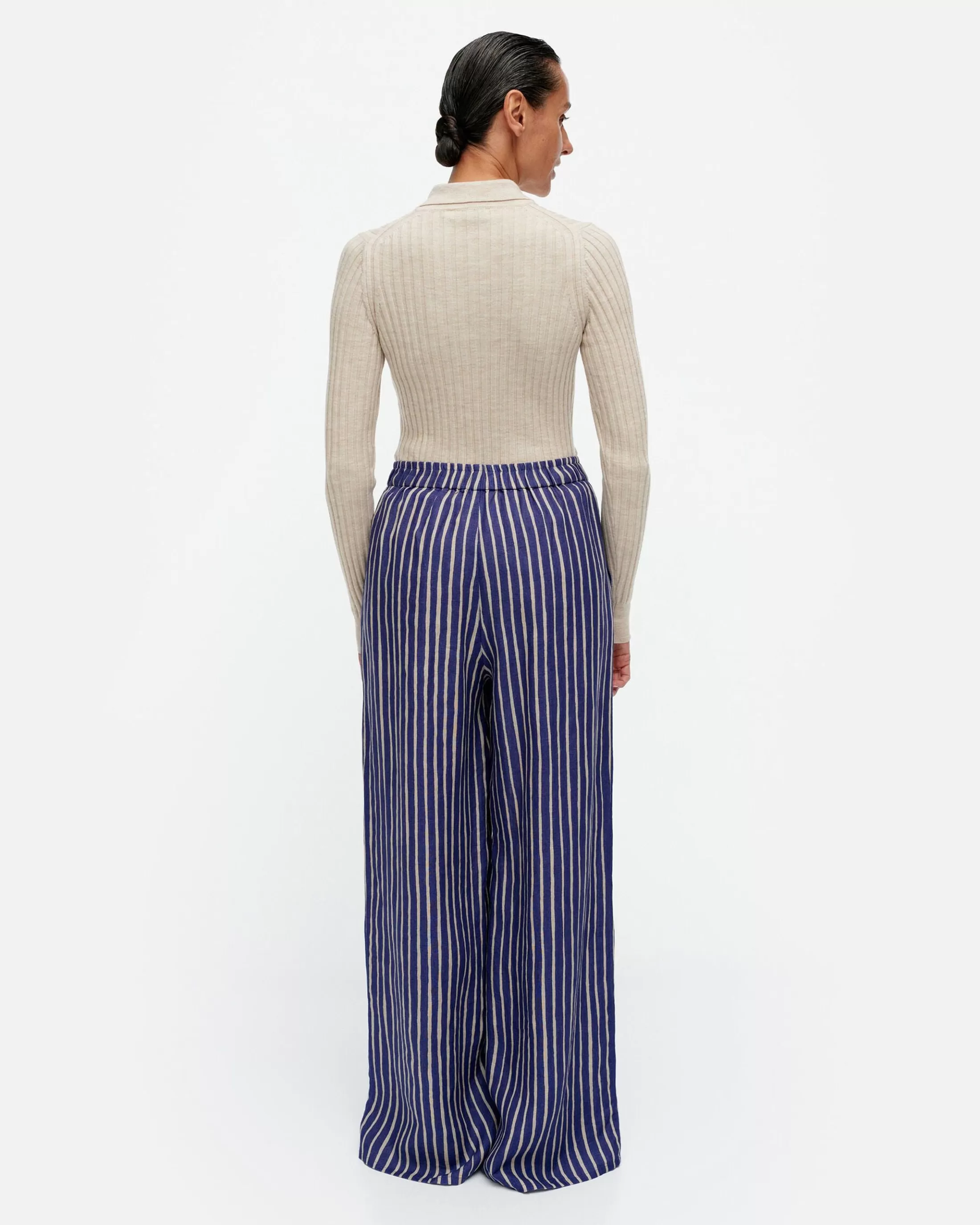 Marimekko Merivirta Piccolo Pellavahousut Discount
