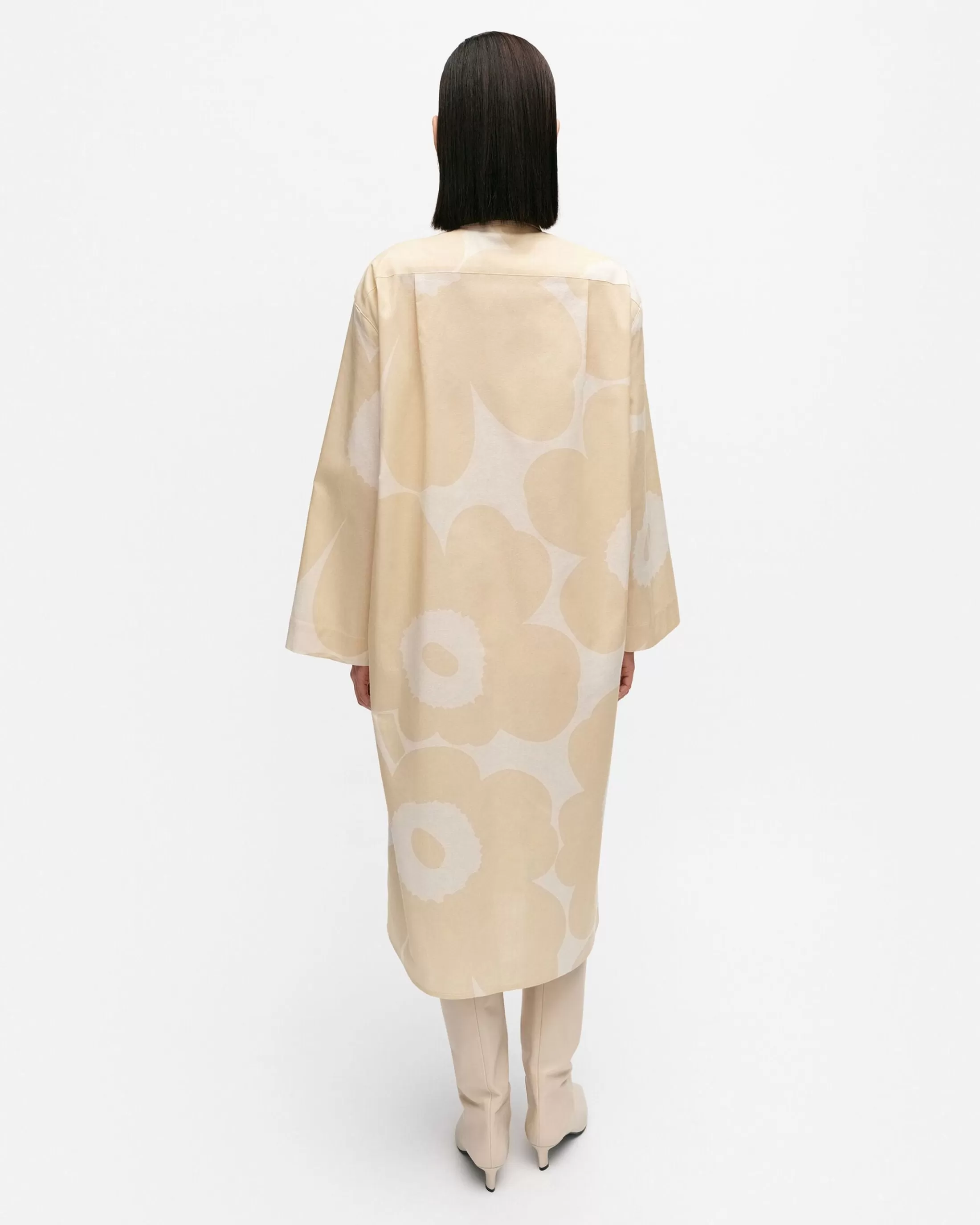 Marimekko Monokromi Unikko Puuvillamekko Cheap