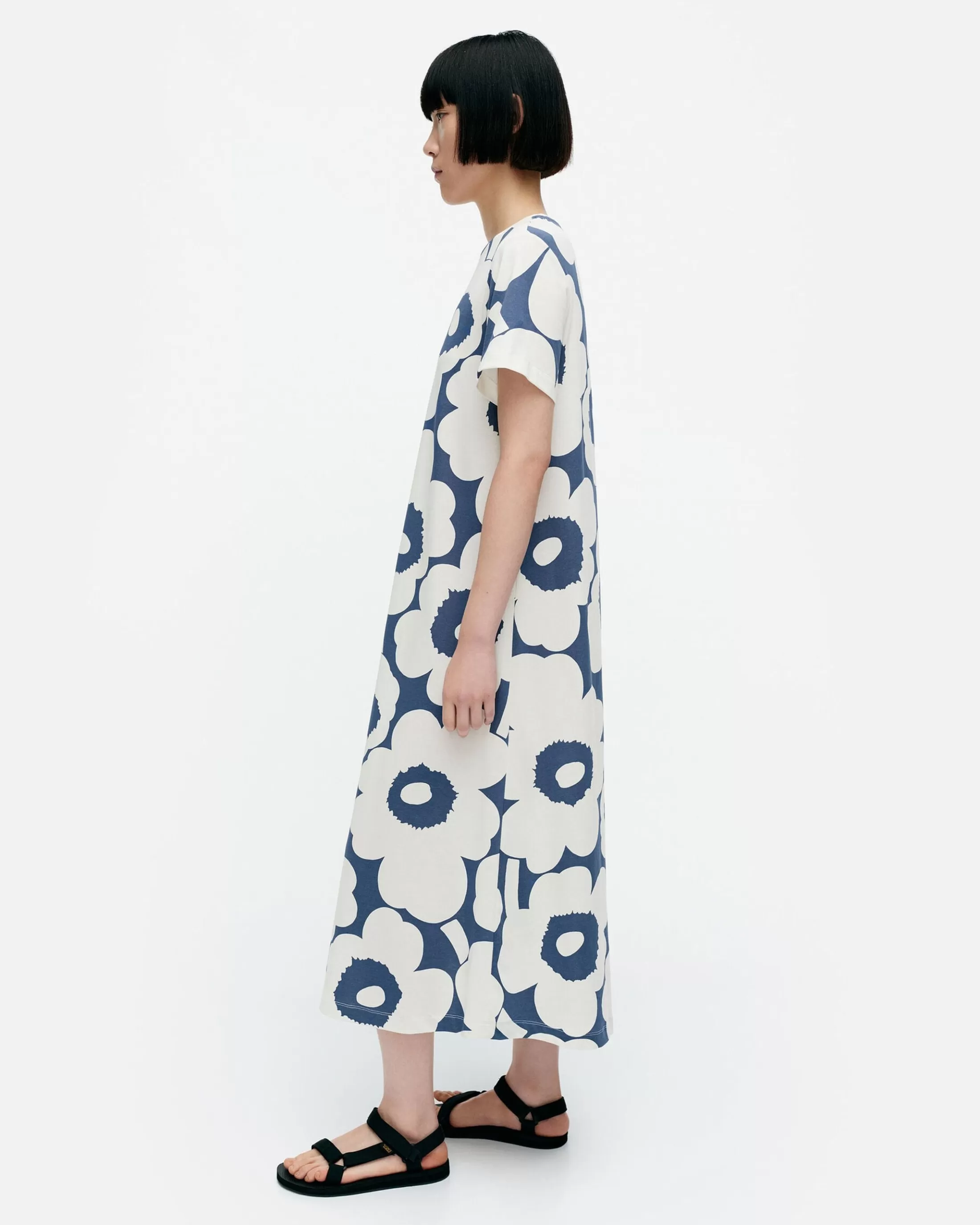 Marimekko Pisteinen Unikko Trikoomekko Best Sale