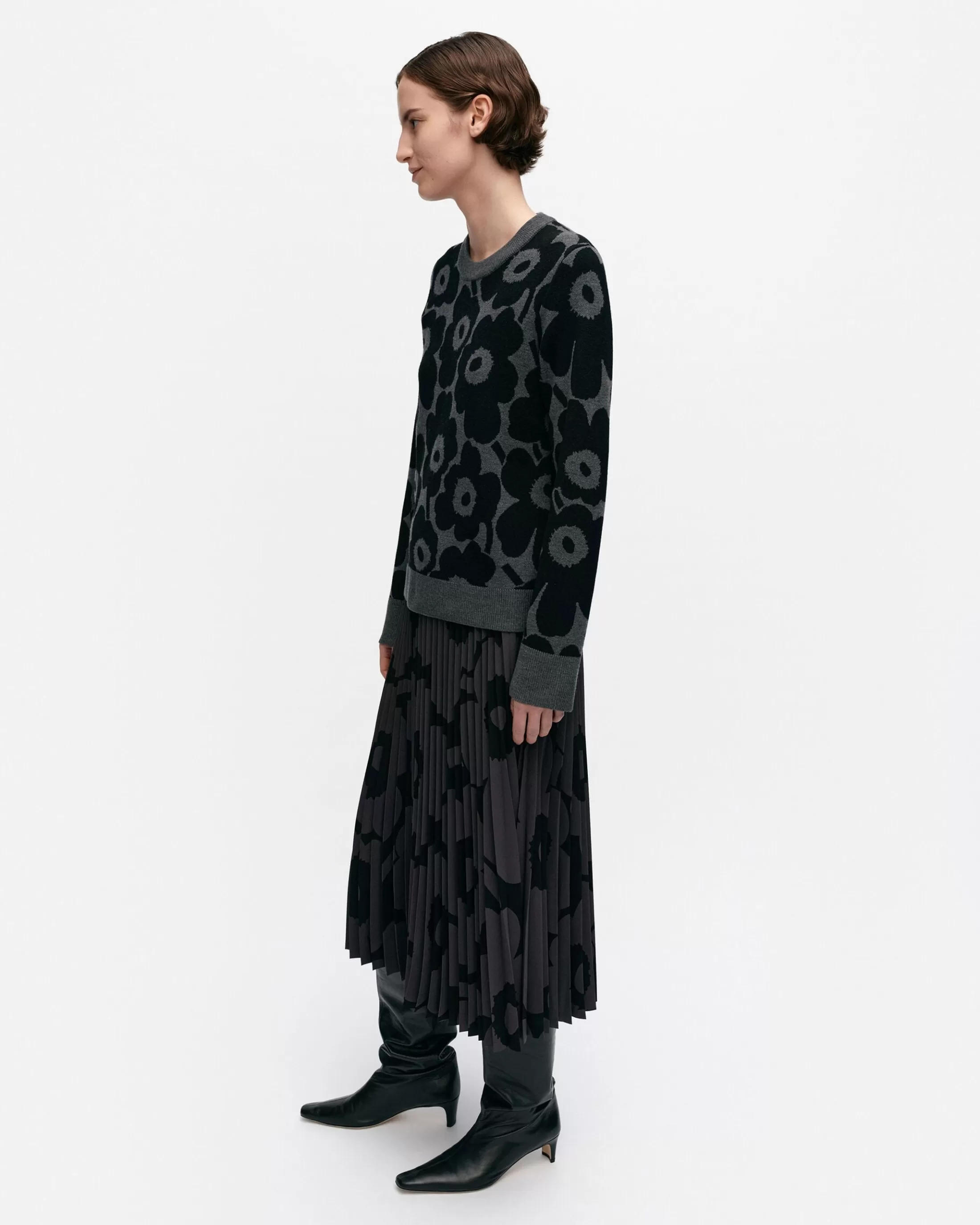 Marimekko Tahti Unikko Villaneulepusero Sale